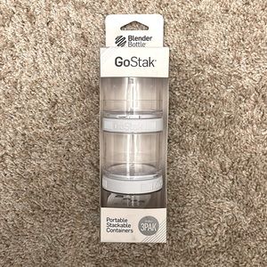 Blender Bottle Stackable Containers, Brand New